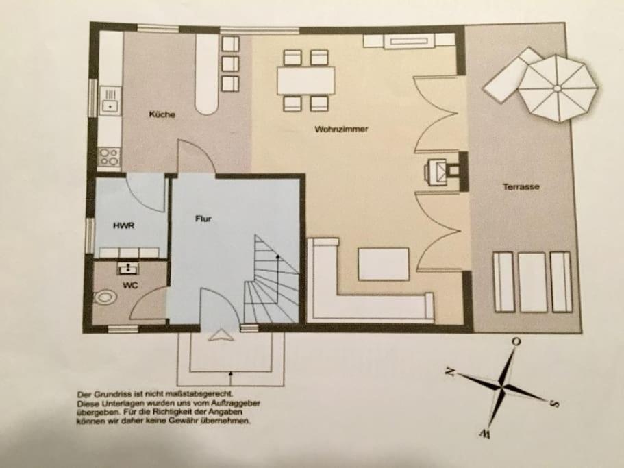 Trollhus - Grosses Familienfreundliches Ferienhaus Born Bagian luar foto