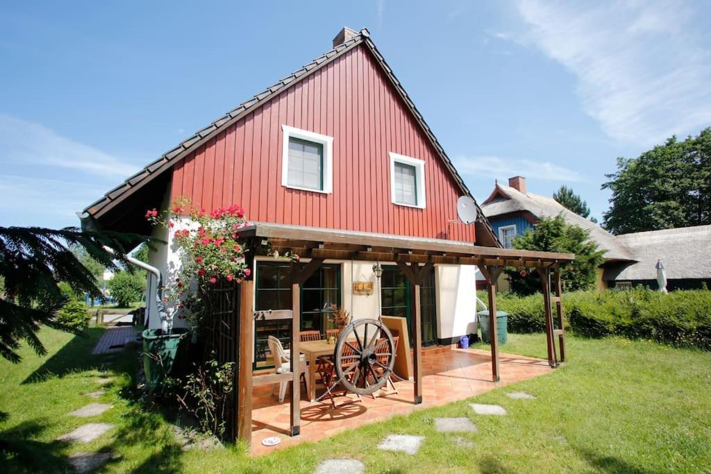 Trollhus - Grosses Familienfreundliches Ferienhaus Born Bagian luar foto