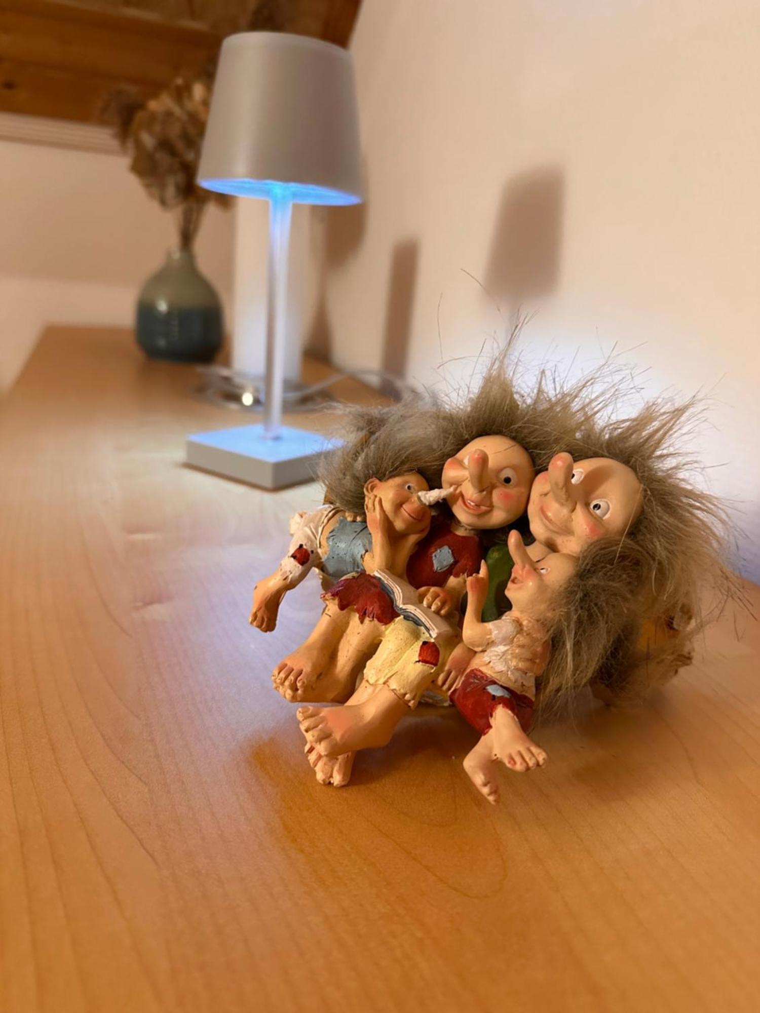 Trollhus - Grosses Familienfreundliches Ferienhaus Born Bagian luar foto